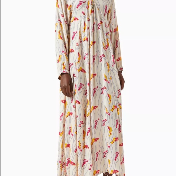 Natalie Martin Diane Robe in Pisces Print - Picture 2 of 12